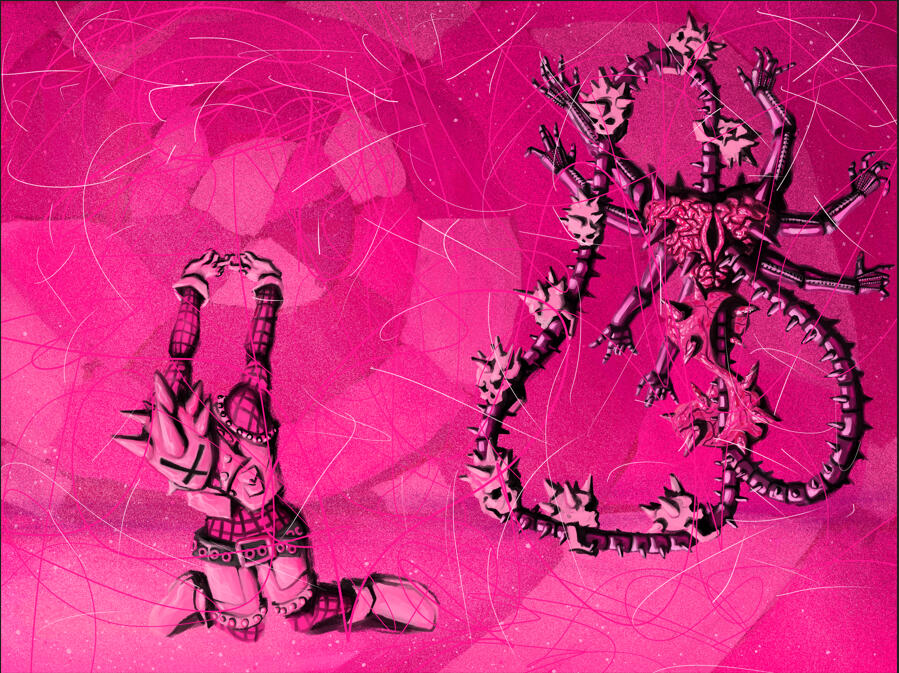 PINK CONTORTION